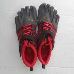 Vibram Black and Red Athletic Shoes